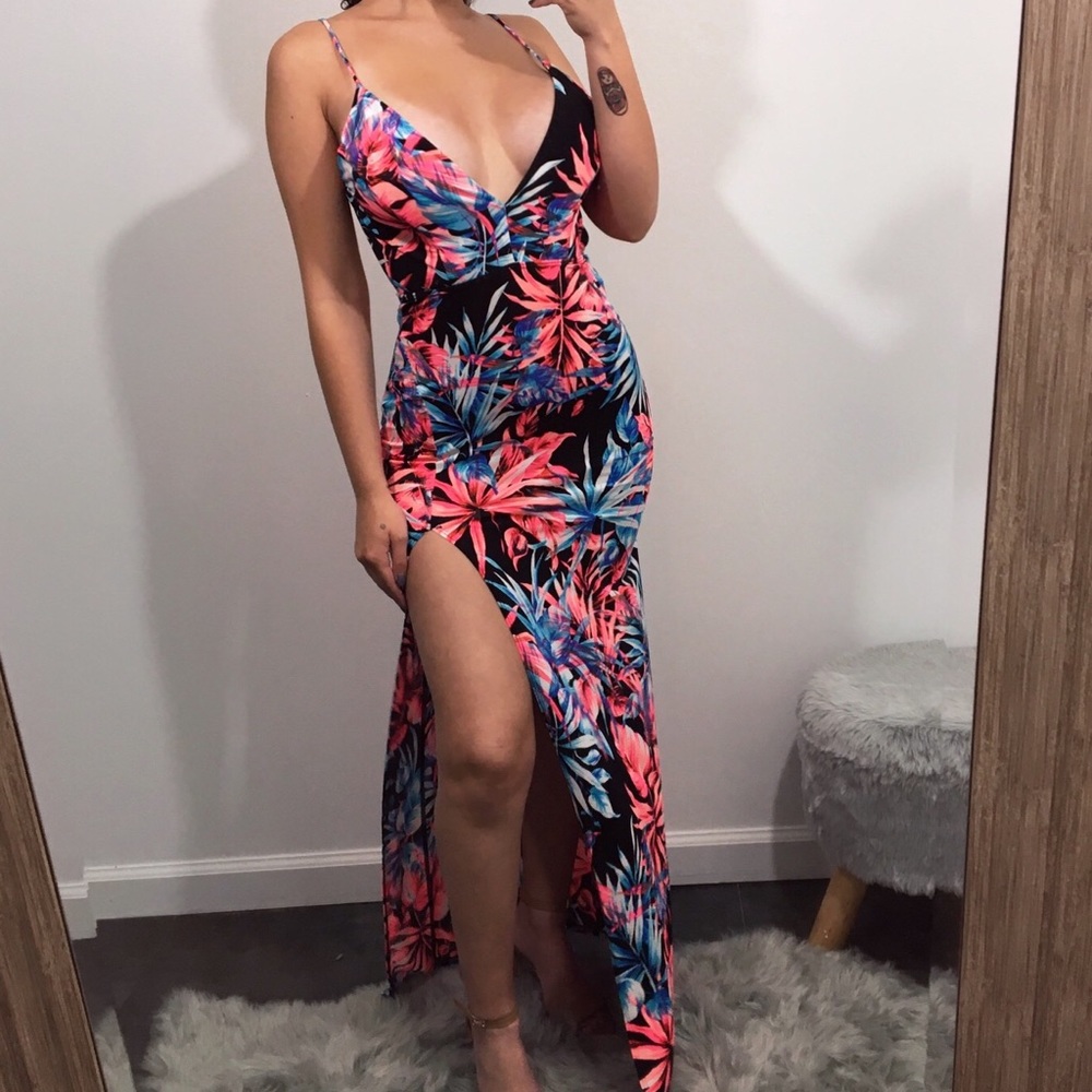 Cailyn Slit Maxi Dress